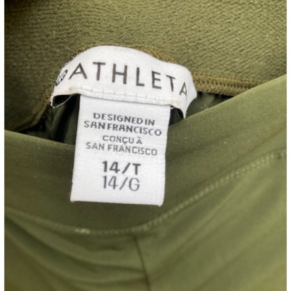 Brooklyn Heights High Rise Jogger size 14 TALL Aspen Olive - Picture 7 of 9